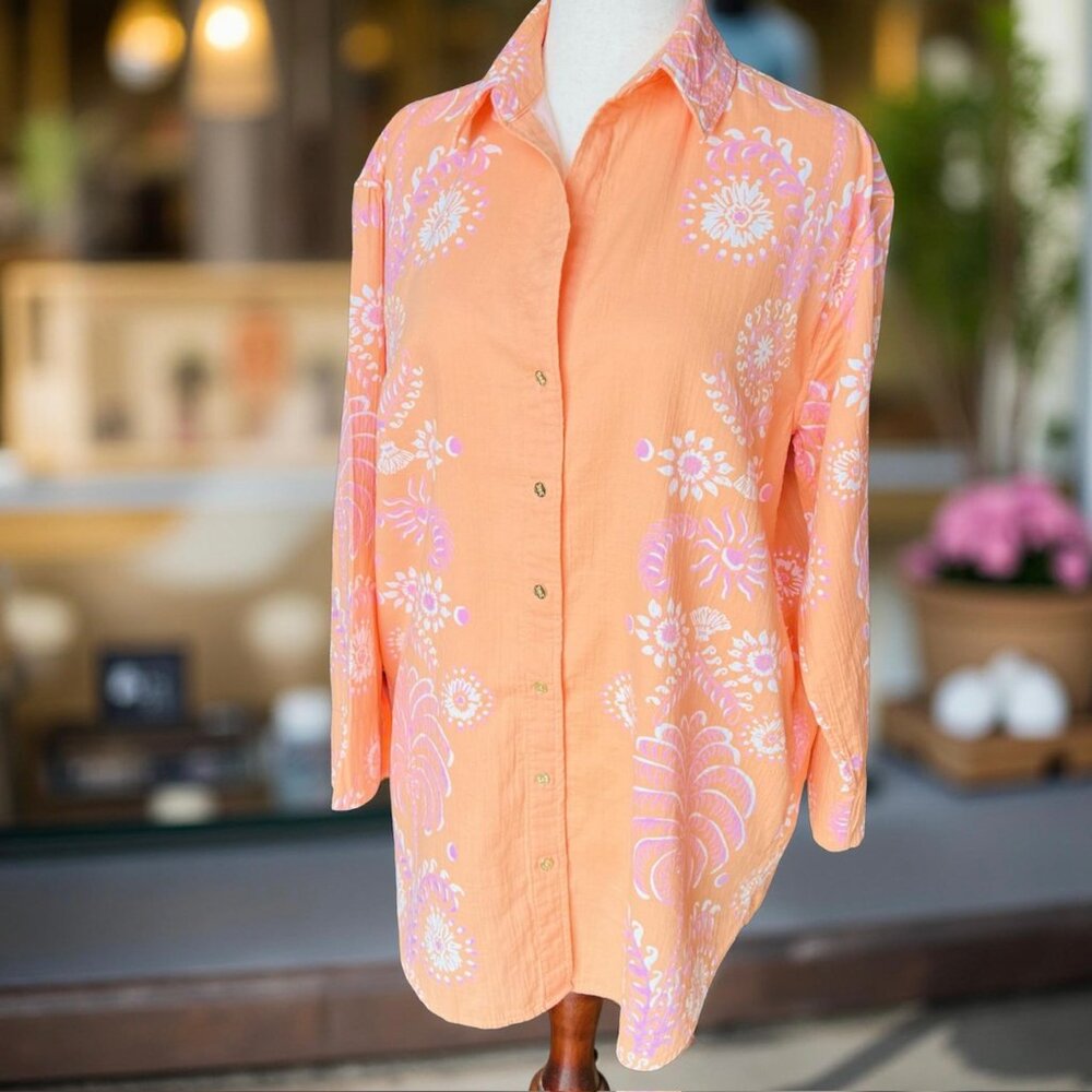 Lilly Pulitzer Button-Up Top